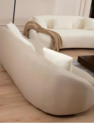 Elegant living room set 2x 3-seater sofas luxury armchairs 3 pieces