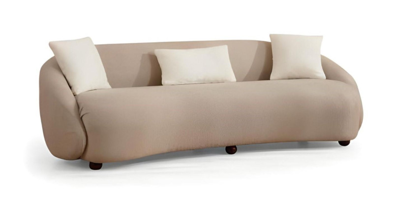 Elegant living room set 2x 3-seater sofas luxury armchairs 3 pieces