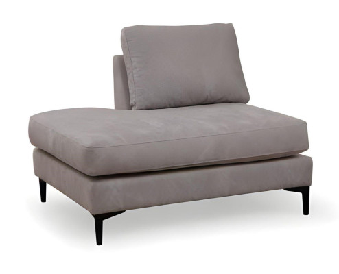 Modern gray design sofa for living room U-shaped fabric sofa