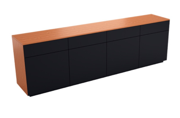 Modern black brown document cabinet luxury office furniture modern wooden furniture