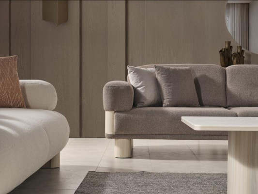 Complete sofa set for the living room luxury combination 3+1 sofa
