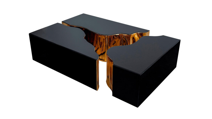 Upholstered coffee table