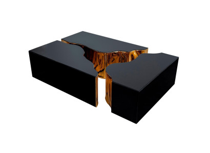 Upholstered coffee table