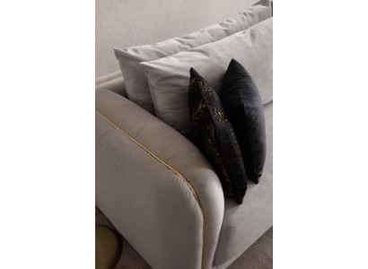 Modern 3-seater canapé with elegant design for the living room