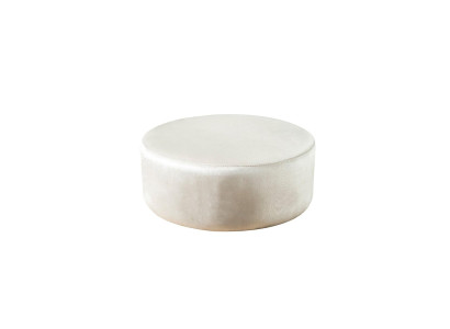 Round pouf upholstered stool lounge footrest pouf furniture