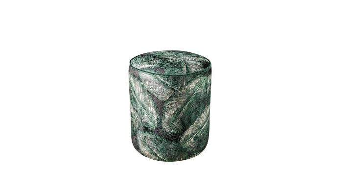 Lounge pouf footrest round pouf
