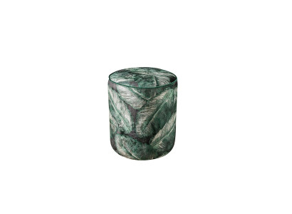 Lounge pouf footrest round pouf