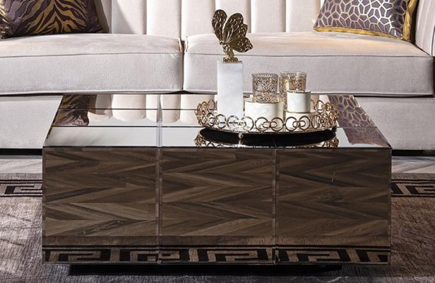 Luxury coffee table with modern design