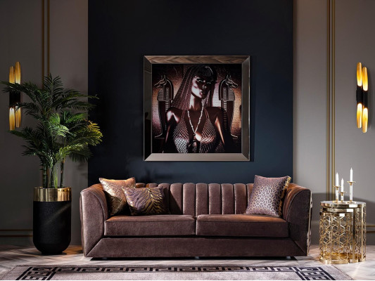Modern 2-seater luxury design sofa upholstered furniture new fabric