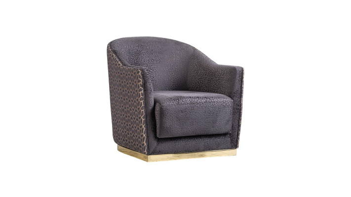 Padded armchair club chair reclining chair lounge chair relax chair