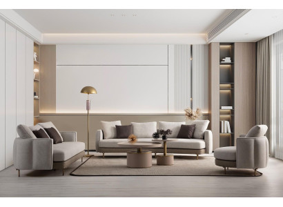 Corner sofa set landscape upholstered 5 pieces