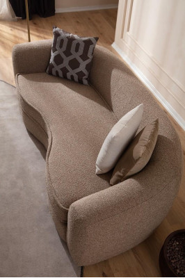 Luxury modern design upholstered 3-seater sofa new living room furniture style