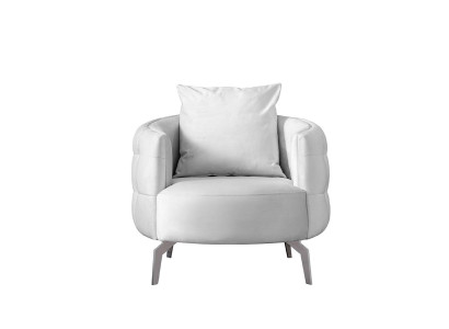 Upholstered fabric armchair for living room, luxury seat, colorful, modern, new