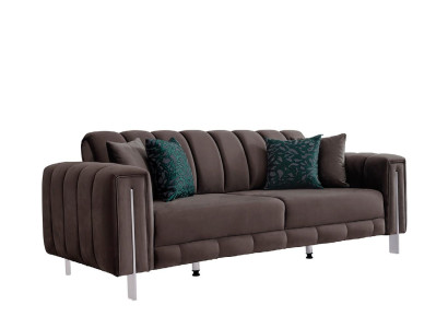 3-seater fabric sofa modern sofa set