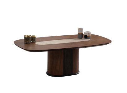 Luxury modern dining table rectangular kitchen table
