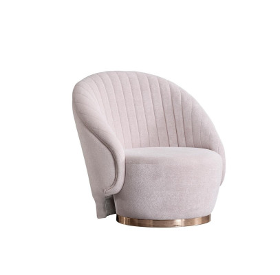 Modern design armchair for living room luxury upholstered club chair