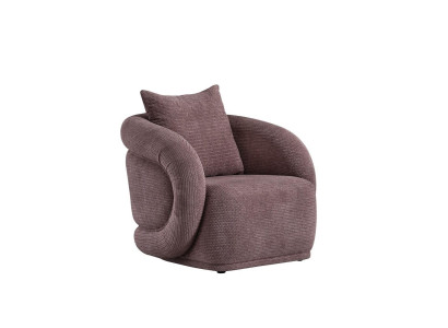 Luxury design upholstered relax armchair new