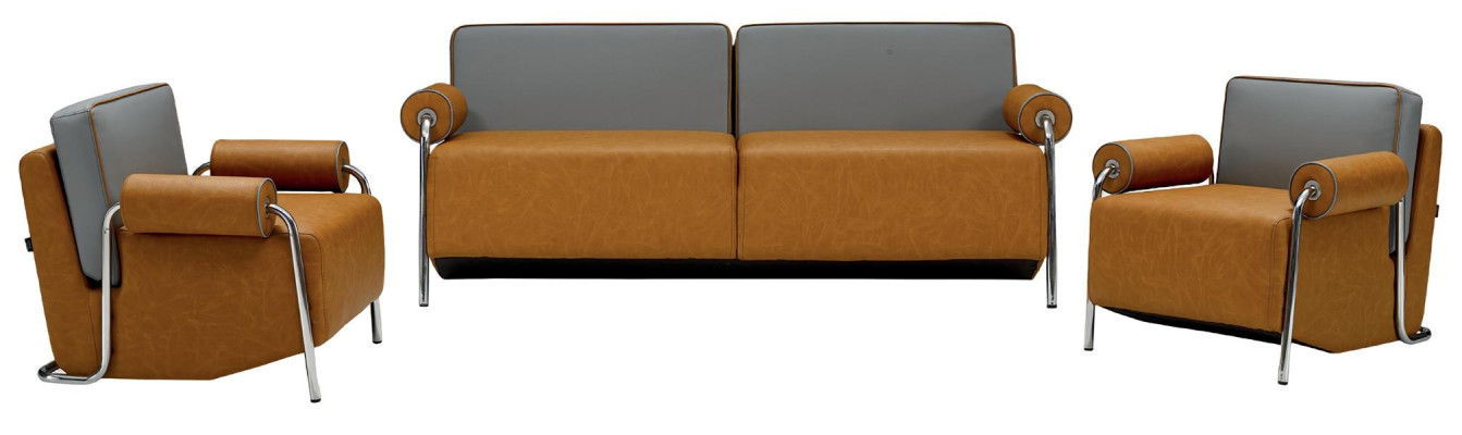 Luxury modern design living room sofa set 2+1+1 places