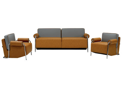 Luxury modern design living room sofa set 2+1+1 places