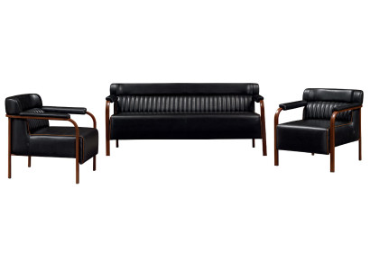 3+1+1 seating set modern luxury upholstered armchairs new