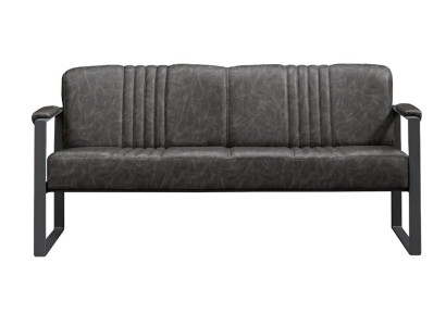 3-seater sofa for living room in leather modern furniture new
