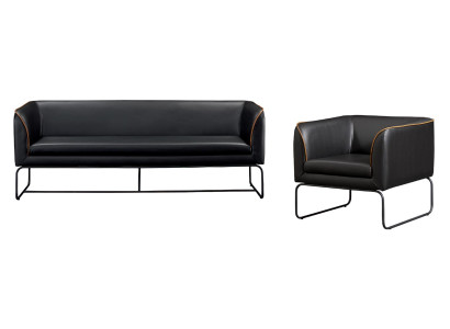 Reception sofa conference hall office company 3+1