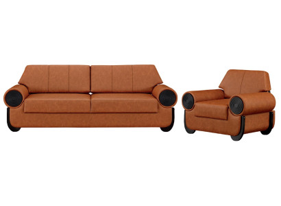 Modern 2-piece sofa set 3+1 seats