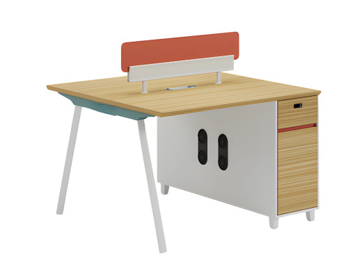 Modern desk with storage space