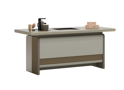 Modern coffee table with practical storage and elegant design