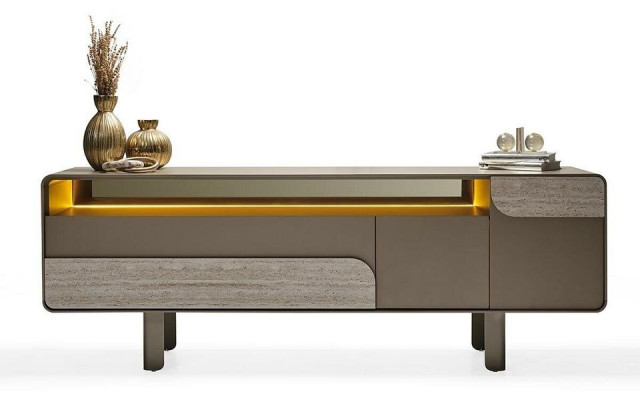 Beige console