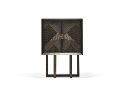 Elegant and modern coffee shop display cabinets for showcasing in the living room