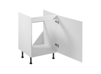 Mobile white modular kitchen