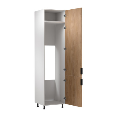 Built-in refrigerator in the kitchen