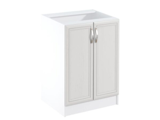 Mobile cabinet with shelf and double doors