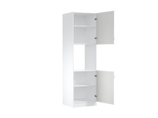 Kitchen cabinet with built-in oven