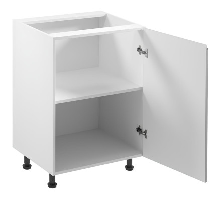 Mobile kitchen table with glossy surface