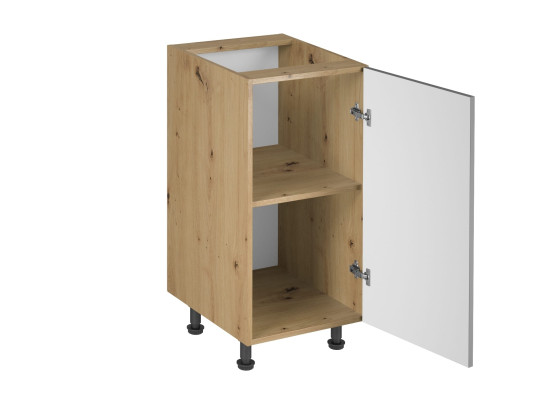 Mobile table with middle shelf for the kitchen