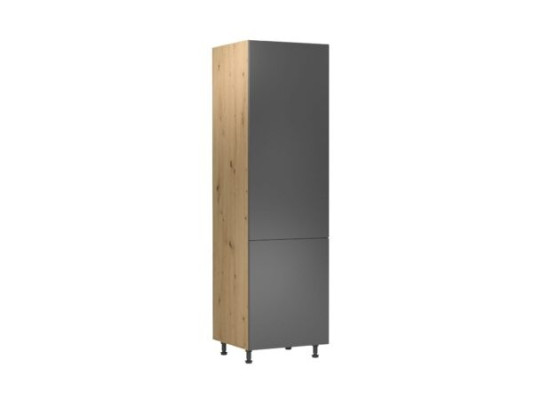Kitchen cabinet with shelves, tall cabinet, double doors
