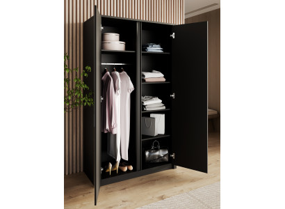Kangaskaappi wardrobe with mirror and hook