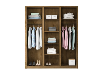 Textile storage bag for clothes, multifunctional