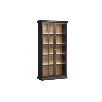 Glass display cabinet