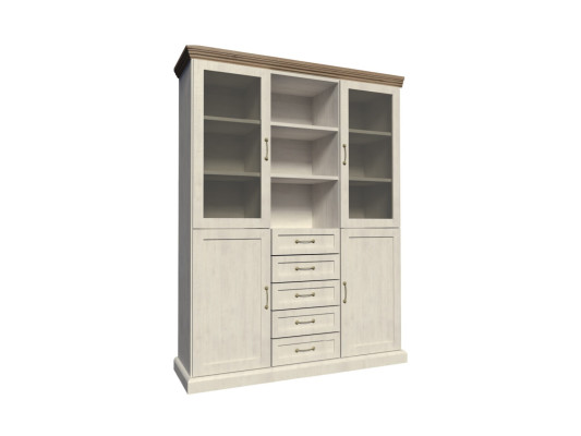 Large kitchen cabinet with drawers