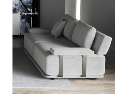 3-seater Estetica sofa with detail-focused design