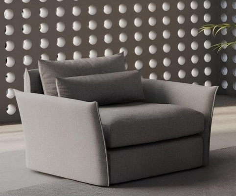 Modern comfortable armchair