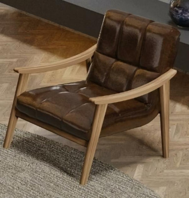 Elegant and minimalist armchair, maximum comfort