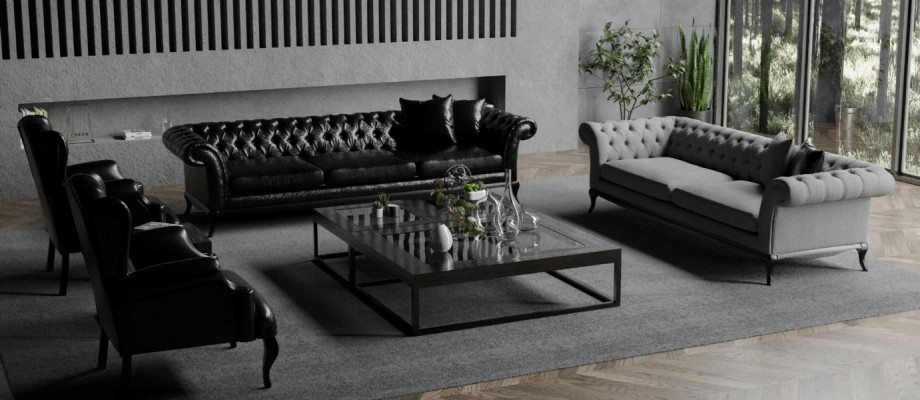 Modern and elegant sofa 2x