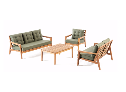 Garden furniture set fitting for nature