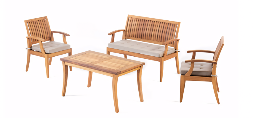 Comfortable and elegant garden furniture set for your terrace