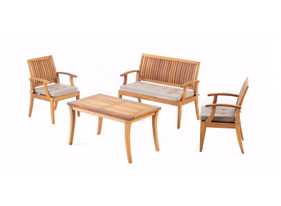 Comfortable and elegant garden furniture set for your terrace