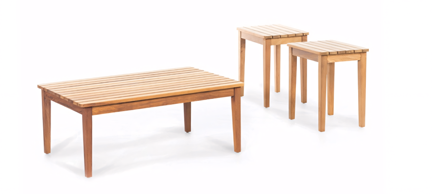Modern elegant coffee table for terrace